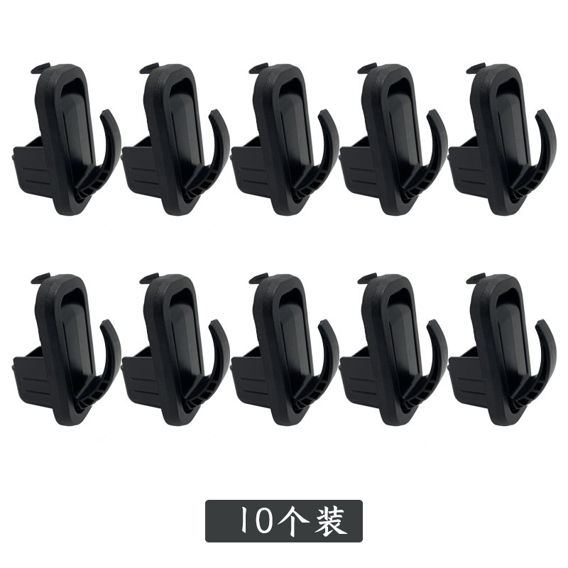 雅迪电动车原装挂钩kT5 M6 E6 DE8 T2前置挂物钩黑色隐藏式钩子