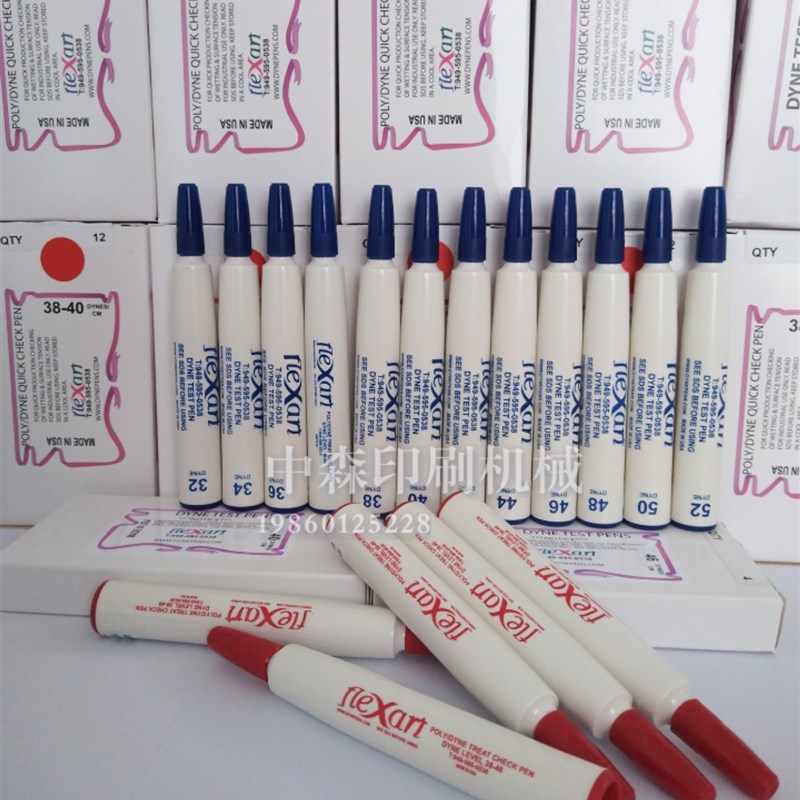 达因笔美国原装进口FLEXART舒曼达因笔电晕测试笔表面张力测试笔