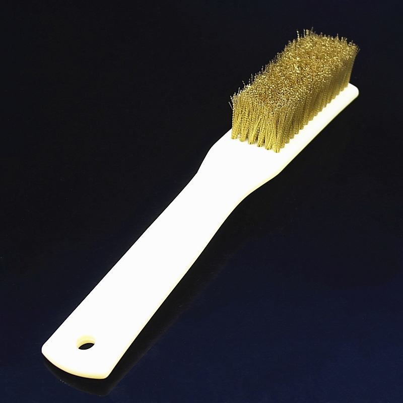 铜丝刷子 板刷除锈除污垢刷子清洁钢丝刷子打磨抛光刷子大号刷子