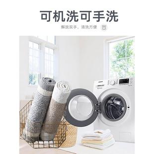 双面浴吸水地垫纯卫棉生室间进口地毯门防滑脚SBD垫家用厕所加厚