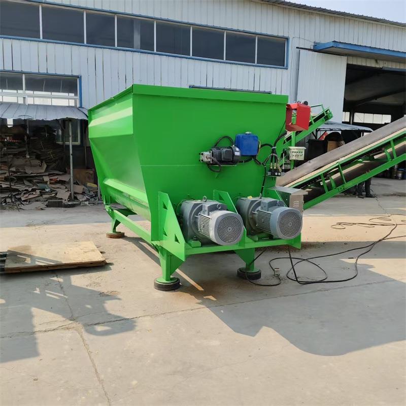 9JGW-12全混合日粮制备机双轴直连饲草搅拌机牛羊养殖搅草机