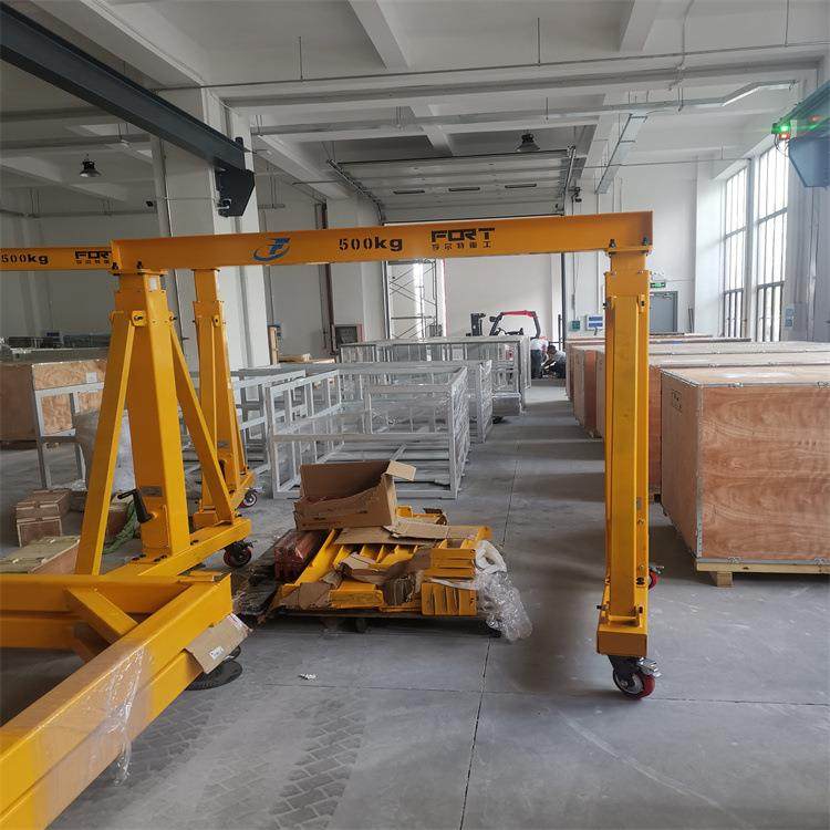 出售龙门架电动葫芦小型门式起重机60度移动手推式升降龙门架,搬运/仓储/物流设备,其他起重搬运设备,淘宝优惠券,粉丝福利购,淘宝优惠卷