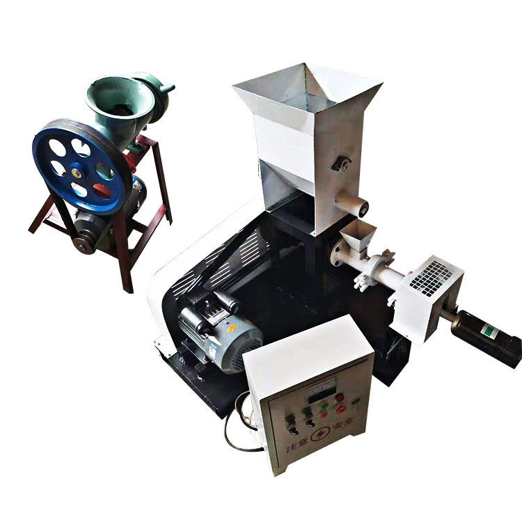 猫粮狗粮生产设备鱼饲料加工机械宠物食品饲料挤压膨化机