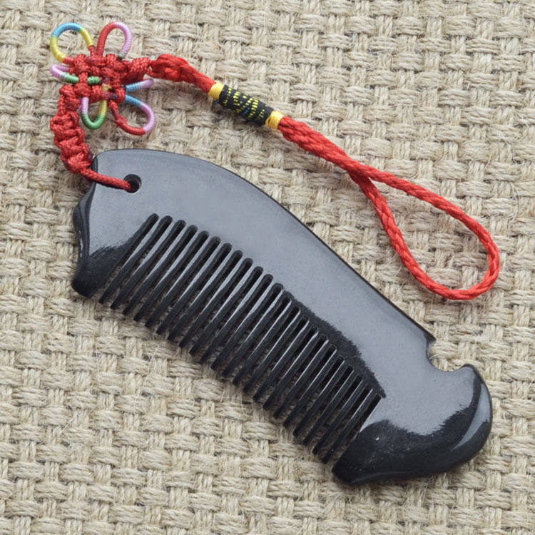 厂家和美牛角按摩梳便携创意牛角梳子小号中国结鱼形水牛角梳,家庭/个人清洁工具,梳子/化妆梳/按摩梳,淘宝优惠券,粉丝福利购,淘宝优惠卷