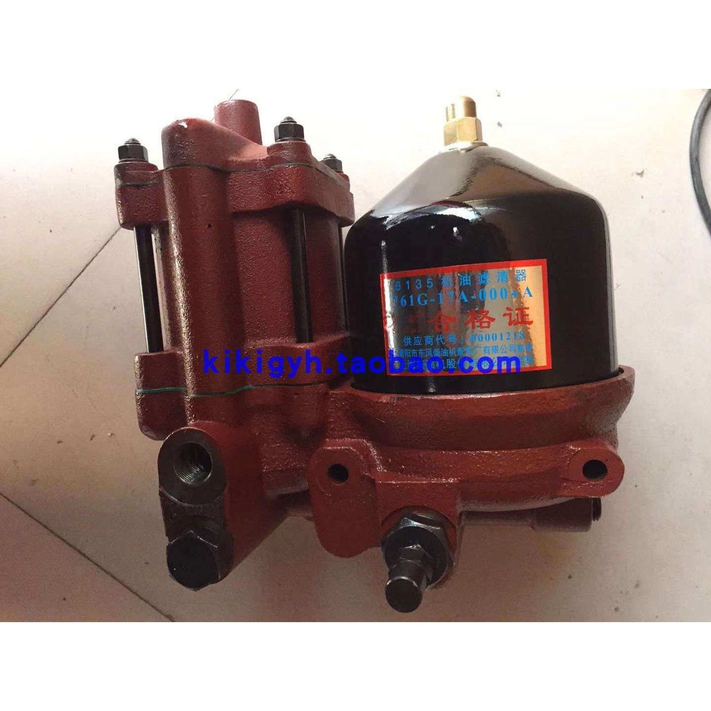 SC柴油机 12V135机油滤清器总成 761G-17A-000+A机滤总成 机油格