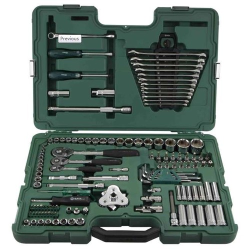 世达 120+8件6.3*10*12.5mm系列汽车维修综合组套 09014A