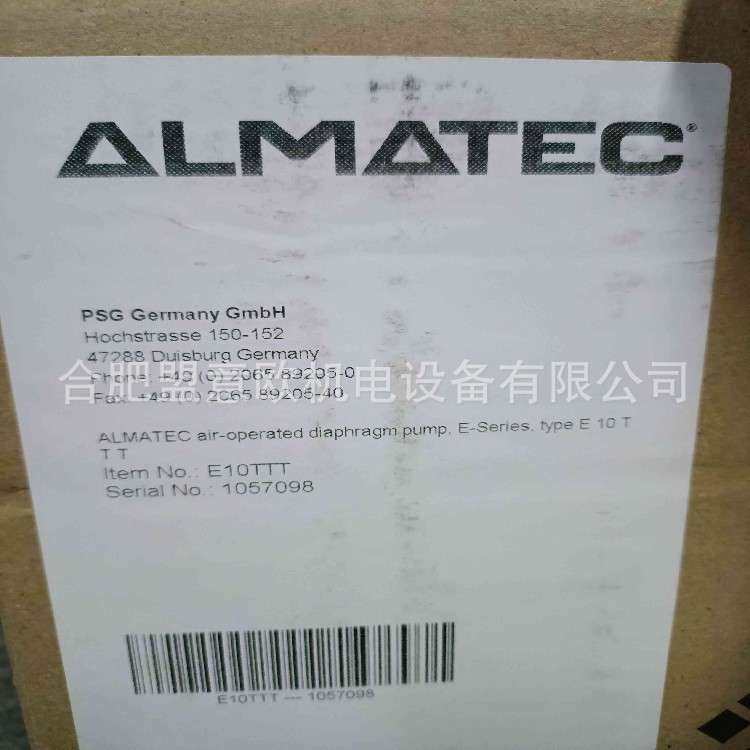 德国ALMATEC气动隔膜泵E10TTT