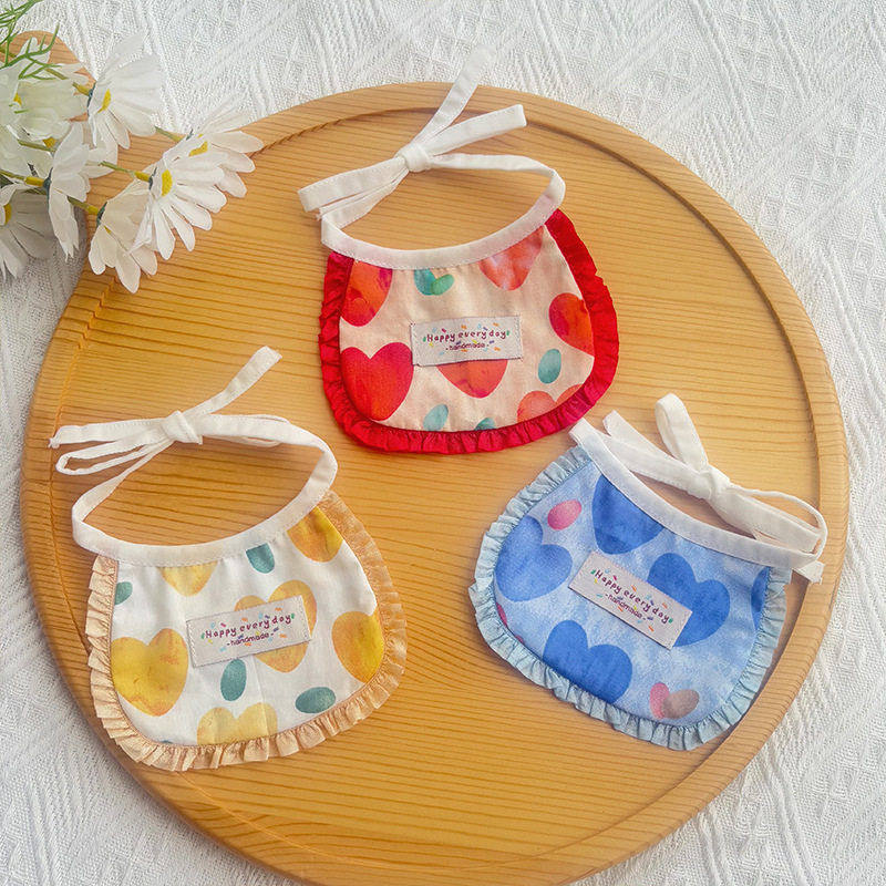 25夏款宠物领巾狗狗围兜布偶口水巾泰迪比熊围兜可爱甜美桃心布艺,宠物/宠物食品及用品,围巾/口水巾,淘宝优惠券,粉丝福利购,淘宝优惠卷