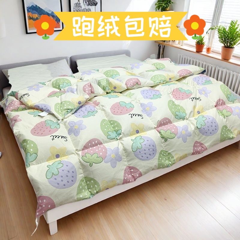 双层新款羽绒被被壳半成品