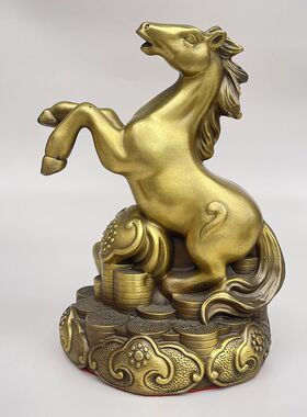 纯铜十二生肖摆件鼠牛虎兔龙蛇马羊猴鸡狗猪客厅家居饰品铜像吉祥