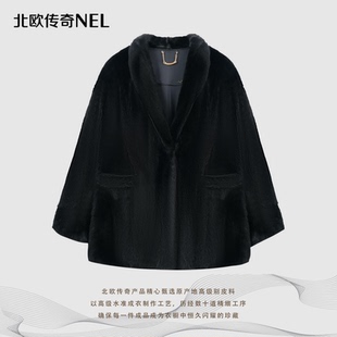 进口水貂外套2988B 一抹微蓝专享