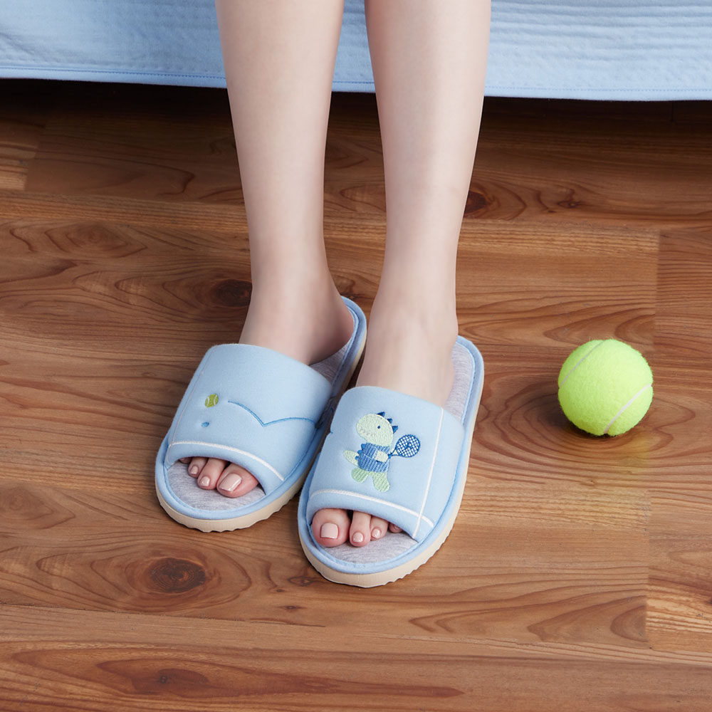 BQKSL卡通棉拖鞋女夏季室内家居防滑透气舒适居家凉拖鞋