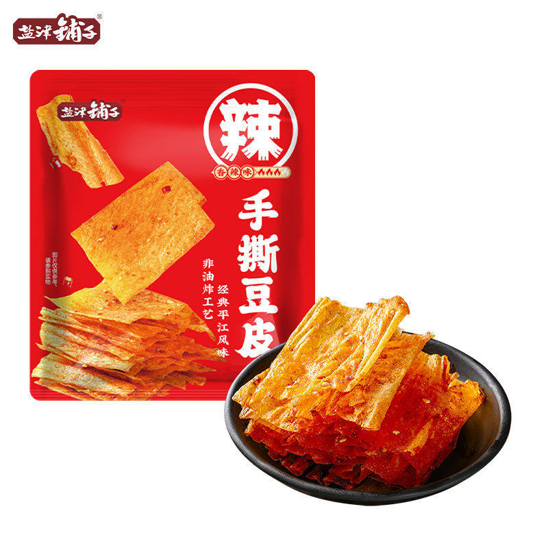 豆皮19包辣条儿时麻辣片小零食小吃休闲 食品手撕豆皮网红