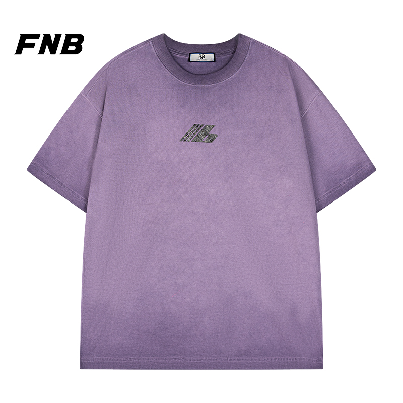 FNB潮牌美式简约字母印花T恤