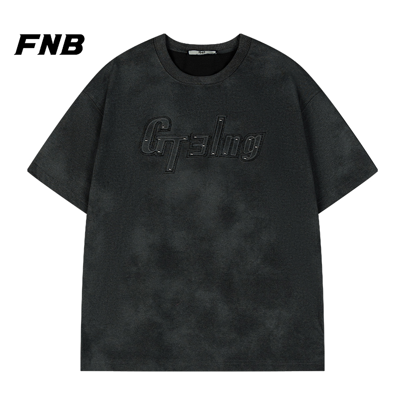 FNB美式潮牌机能风短袖T恤夏季