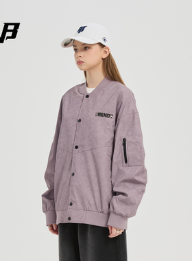 FNB潮牌棒球服男女款2025秋季美式夹克宽松百搭飞行员痞帅风外套
