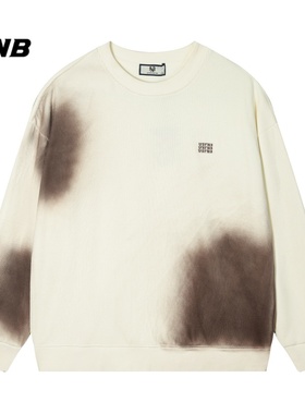 FNB潮牌休闲男潮流圆领卫衣运动舒适秋冬针织衫宽松毛衣男女同款