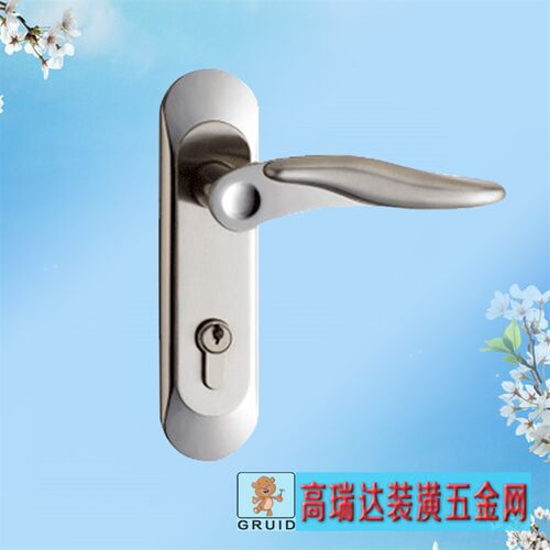 广东金典ELASIC现代简约室内门锁不锈钢黑金色木门执手锁单舌双舌