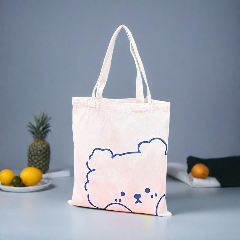 帆布包女2025年秋冬大容量新款学生拎书小布袋上班通勤包包手提包