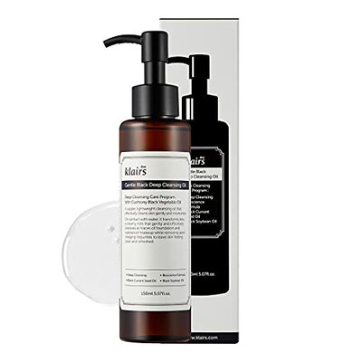 极速[DearKlairs] Gentle Black DBeep Cleansing Oil  Makeup Cl