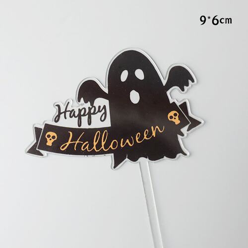 新品Halloween bbaking cake decoration happyhalloweVen spider
