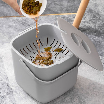 极速午间茶水桶功夫茶具配件排水储水桶带盖子R过滤茶渣桶家用小