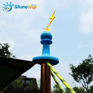 极速杆塞营柱e前厅帽多功能帽避雷天幕X杆防雷装包支撑4防雷只兵