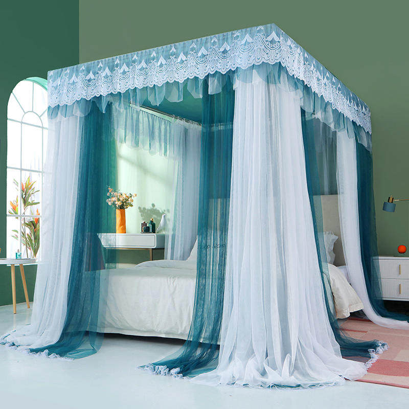 极速宫廷落地式蚊帐家用公主s风1.5m床上1.8支架固定双层加厚加密,床上用品,蚊帐,淘宝优惠券,粉丝福利购,淘宝优惠卷