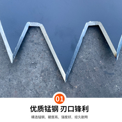 极速新型铁锹多功能锰钢加厚w尖铲子农用挖土挖树根工具挖山药尖