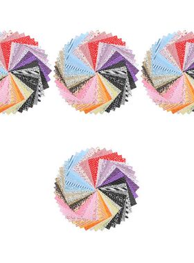 极速196 Pcs  Floranl Printing Patchwork DIY Patchwork Sewing