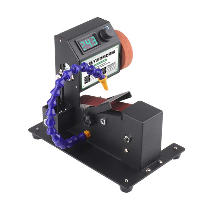 极速水磨电动磨刀器机家用全自动小型商用快速打磨U神器砂带抛光