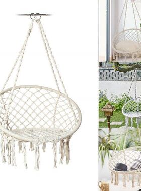 极速Hanging Seat Round Hammock SwingI Hanging Chair Outdoor
