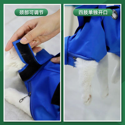 极速华元宠具(hoopest)猫咪保定包猫包猫袋防抓防咬神器猫用剪指