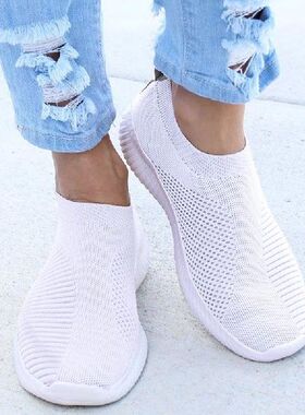 极速Women Sneakers Fasrhion Socks Shoes Casual White Sneaker