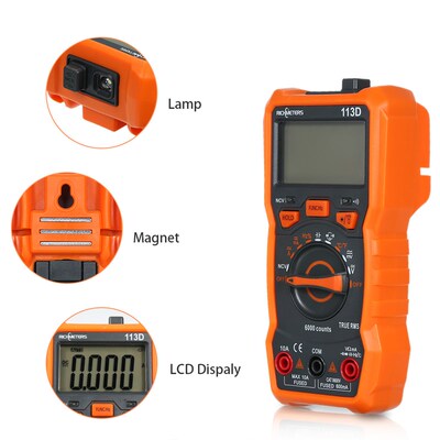 极速Multimetehr RM113D Multimetro Tester Digital Multimeter