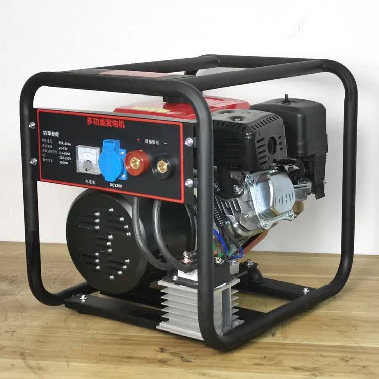 极速家用户外220V发电电焊u两用直流焊机 新款170动力汽油发电电
