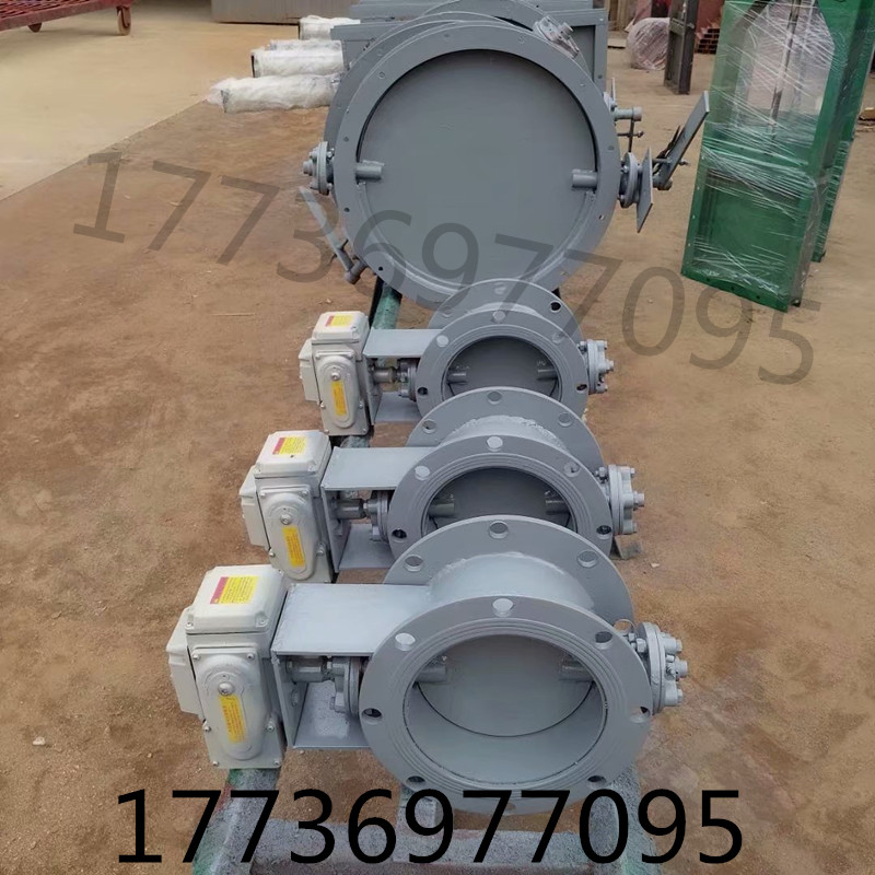 DN219 315 400电动执行器轻型通风蝶阀 电动蝶阀 烟气管道蝶阀