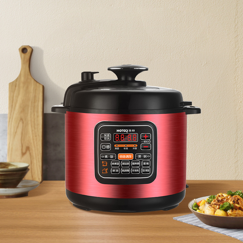 HOTOR浩特2.5-4-5-6L智能预约电压力锅多功能机械式旋钮高压锅