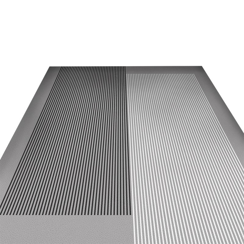 厨房满铺皮革防水简约地垫防滑防油可擦洗脚垫家用耐脏地毯垫子