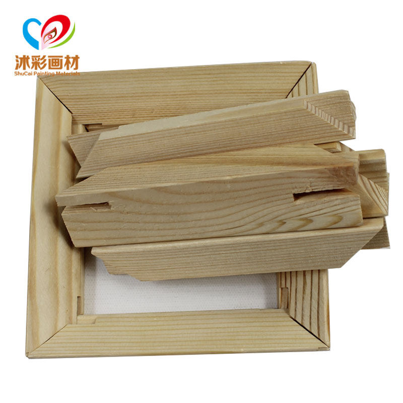油画框条定制油画内框条 工笔绷绢无框画内框条 松木油画内框定做