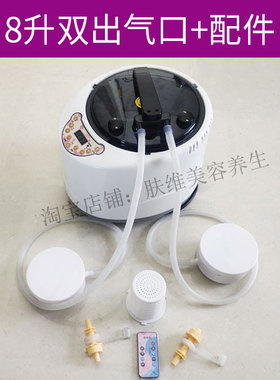 大容量中药熏蒸机家用全身排毒蒸汽机汗蒸锅高盖桑拿房发汗箱头疗