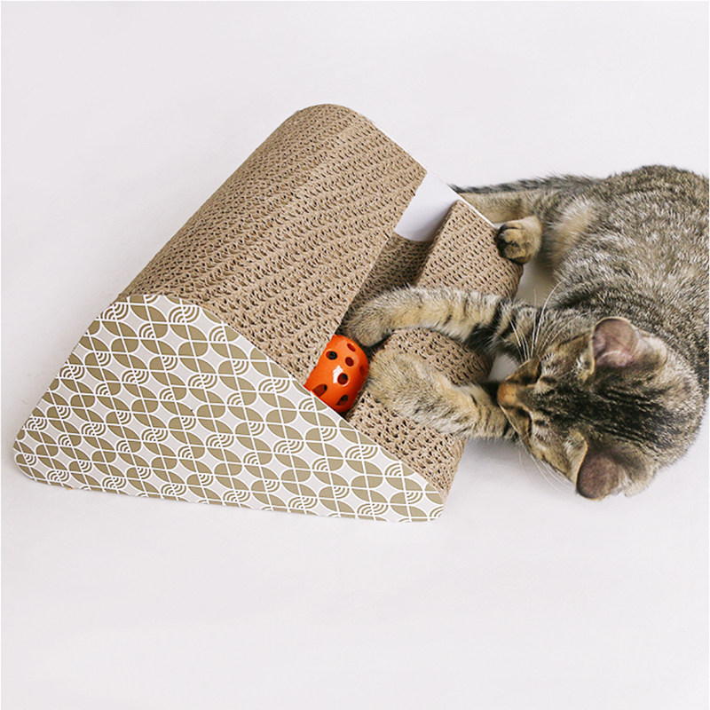 猫抓板大号猫爪板猫咪用品磨爪器猫沙发瓦楞纸猫玩具包邮送猫薄荷