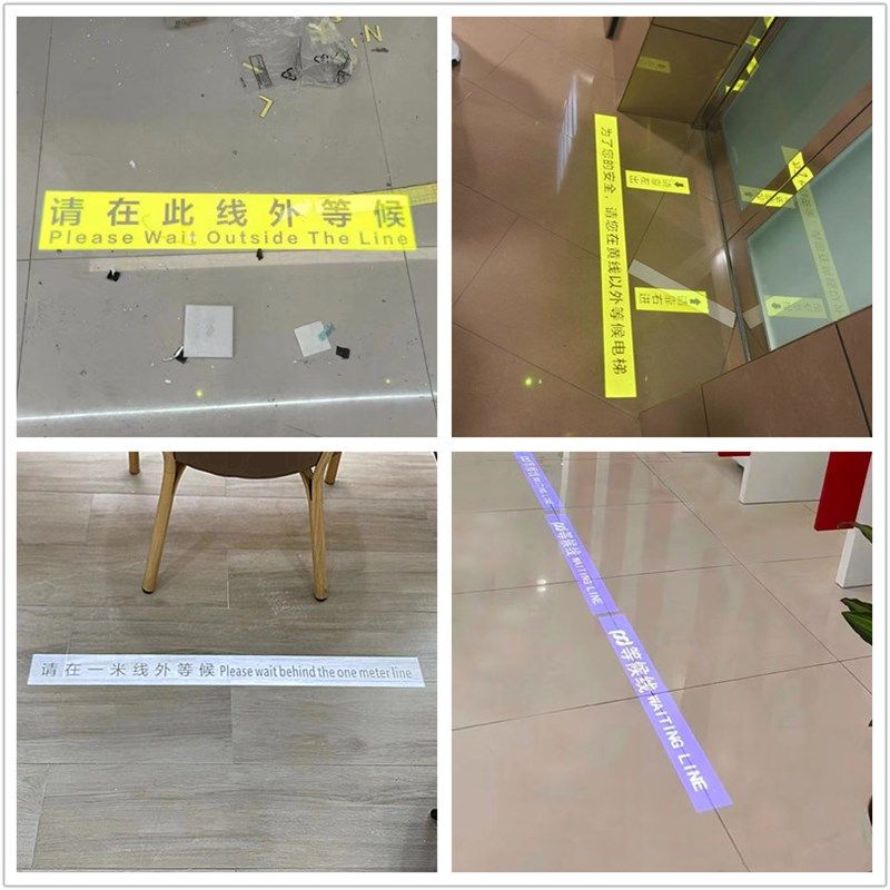 一米线投影灯工农建中行地面暗装电梯等待此线外等候嵌入式投射灯