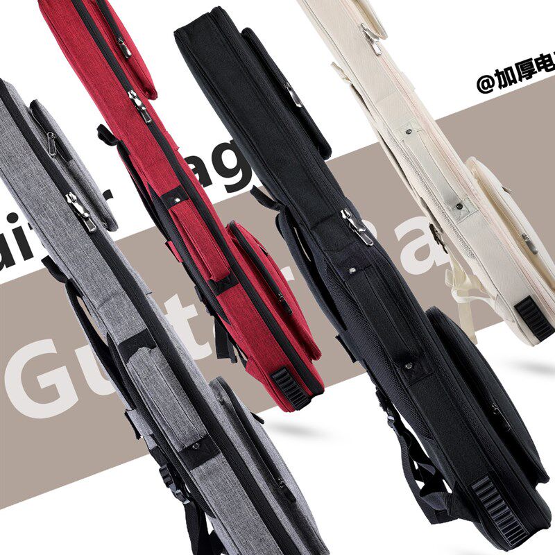 电吉他包39寸专用LP型ST型SG通用加厚防水双肩琴包硬壳箱盒可托运