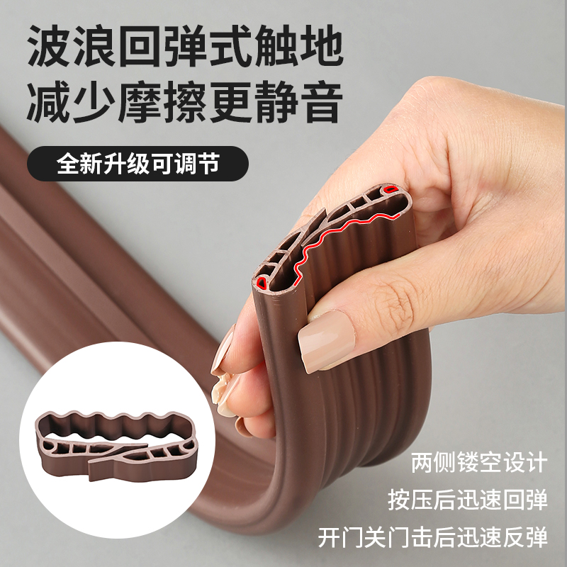 门缝门底密封条门底缝专用防漏风挡风板卧室房门隔音防风隔音门贴