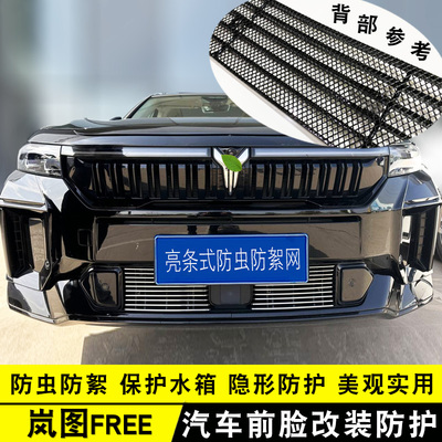 21-25款岚图FREE中网外观改装饰条 前脸车身专用汽车用品防虫网件