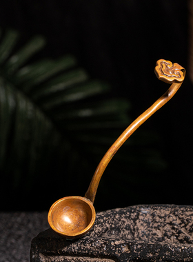 同和纸庄 铜水盂 小水洗 笔洗 复古铜器文房 铜勺 文房四宝