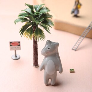 新款可爱小动物衣柜拉手免打孔卡通简约橱柜衣柜门儿童把手免钉贴