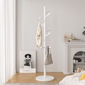意式 艺术树枝简易挂衣架 极简衣帽架落地卧室家用挂包架网红设计款