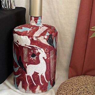 定制饮水机防尘罩桶装水遮挡纯净水大桶水矿泉水桶套饮水机罩装饰